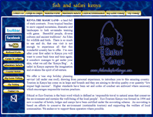 Tablet Screenshot of fishandsafarikenya.com